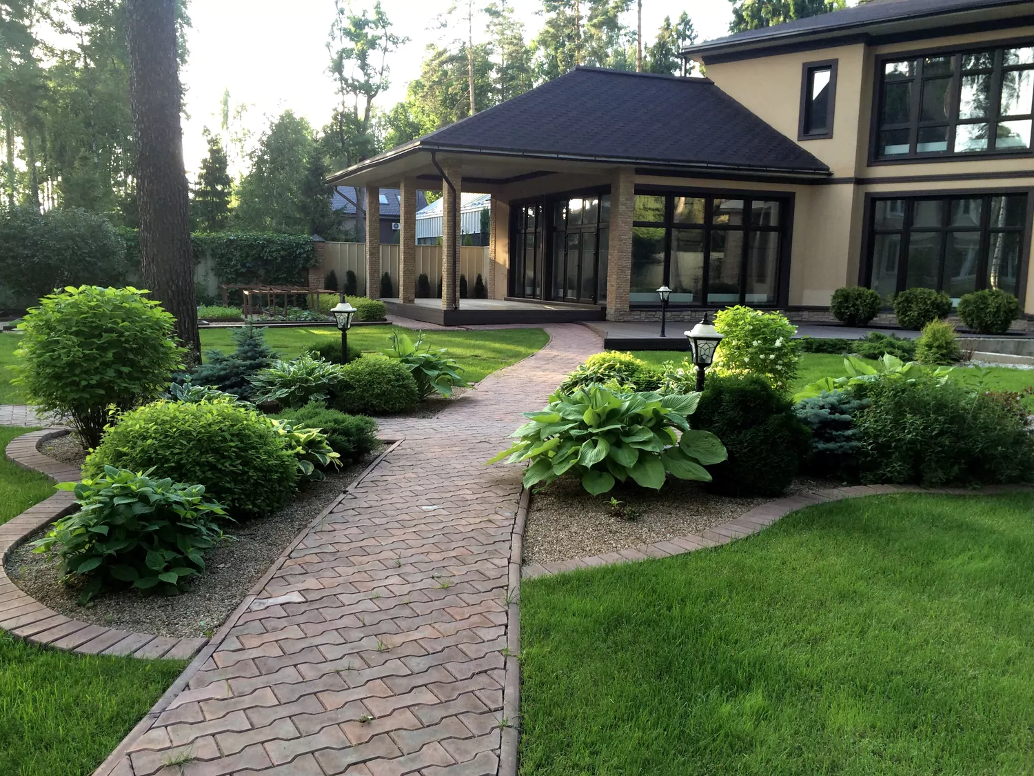 Ландшафтный дизайн дачного участка. Готовые идеи проектов